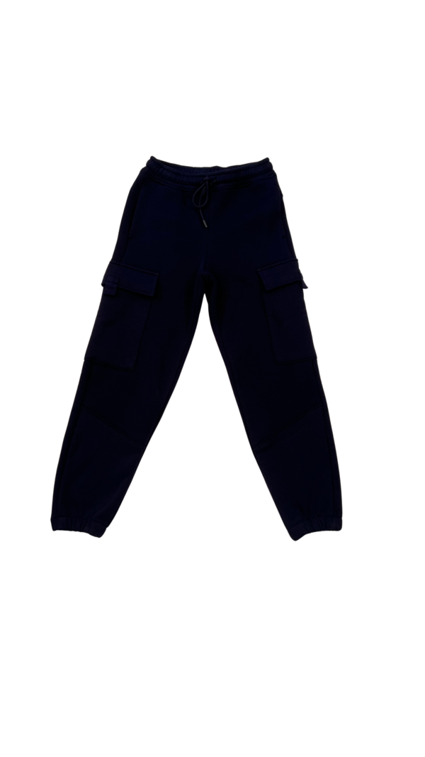 Pantalon Jogging Cargo Enfant – Noir