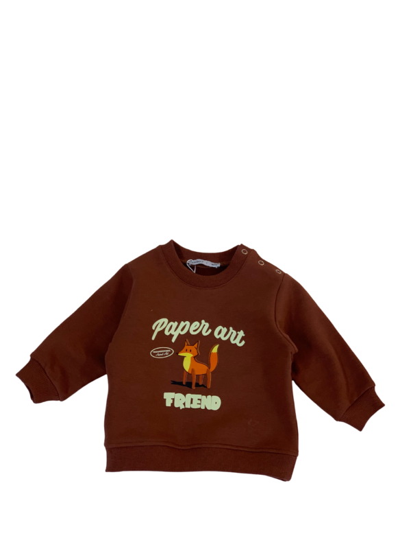Sweat Bébé “Paper Art Friend”