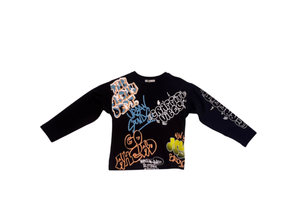 Design sans titre (20) Pull Enfant Street Art – Style Graffiti