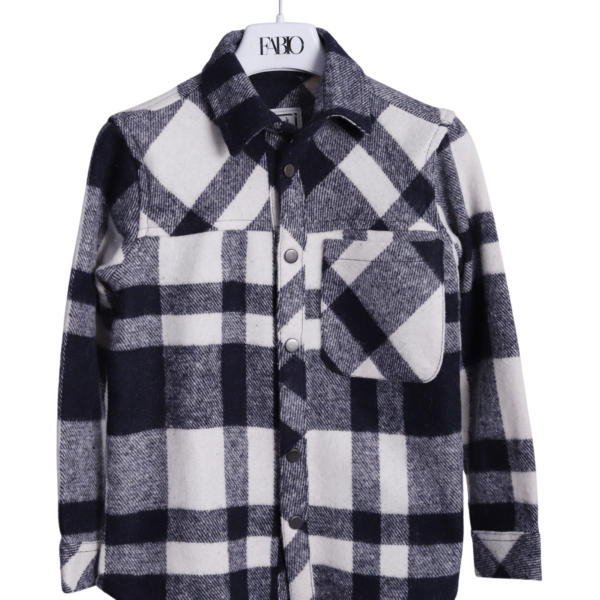 Design sans titre (35) Surchemise Enfant Check Style