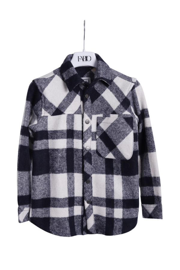 Design sans titre (35) Surchemise Enfant Check Style