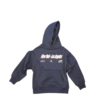 Hoodie Enfant – New York / Los Angeles (Bleu gris)
