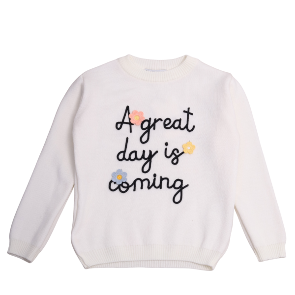 Pull Enfant “A Great Day Is Coming”