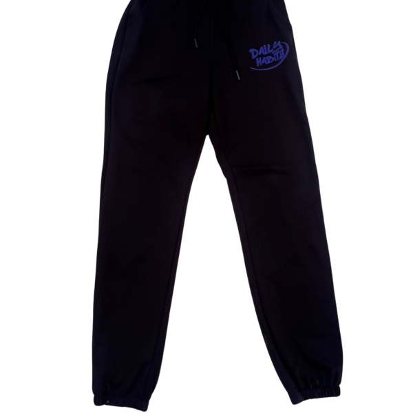 Design sans titre (5) Jogging Enfant – Daily Habits (Noir)