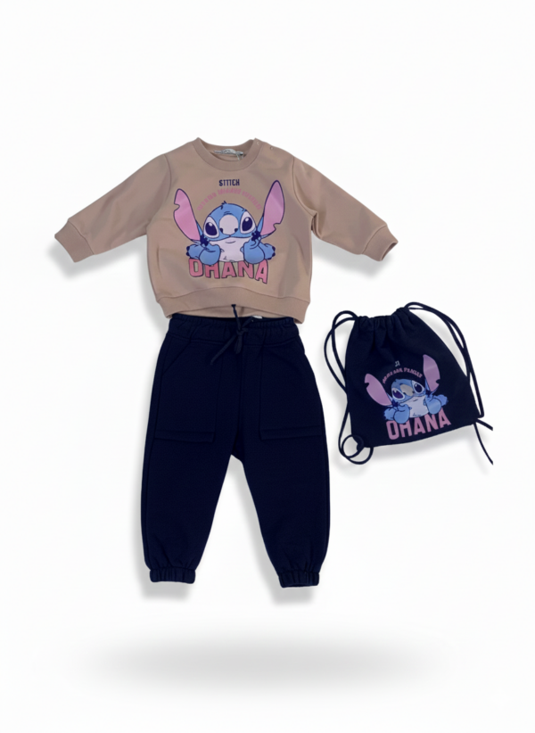 Ensemble Bébé 3 Pièces Ohana avec Sac