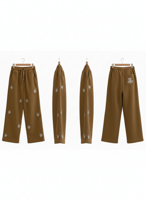 Pantalon "Teddy Bear" Marron Chocolat