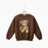 Sweat-shirt Enfant "Teddy Glam" – Marron Chocolat