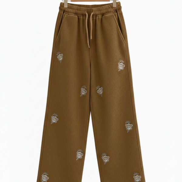 Pantalon "Teddy Bear" Marron Chocolat