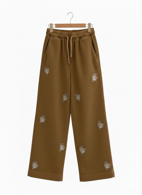 Pantalon "Teddy Bear" Marron Chocolat